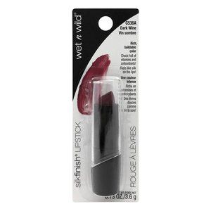 Wet N Wild Silk Finish Lipstick C536A Dark Wine